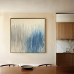 Abstract 1313 Canvas Art 60 x 60 cm / Black