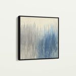 Abstract 1313 Canvas Art 60 x 60 cm / Black