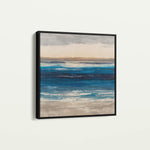 Abstract 1314 Canvas Art 60 x 60 cm / Black
