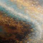 Abstract 1316 Canvas Art 60 x 60 cm / Black