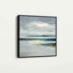 Abstract 1317 Canvas Art 60 x 60 cm / Black