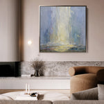Abstract 1319 Canvas Art 60 x 60 cm / Black