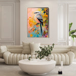 Animals 132 Canvas Art 60 x 40 cm / Black