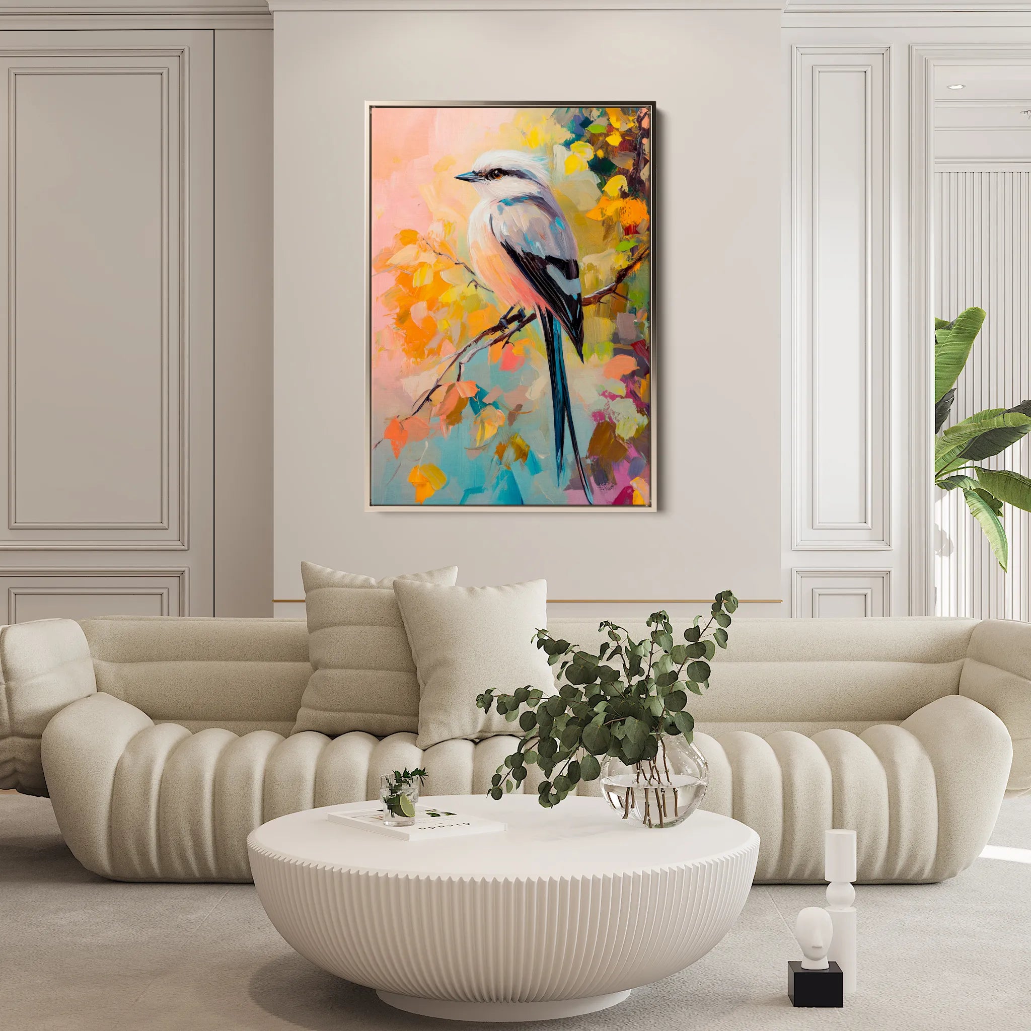 Animals 132 Canvas Art 60 x 40 cm / Black