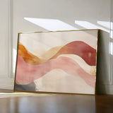 Boho 132 Canvas Art 60 x 40 cm / Black