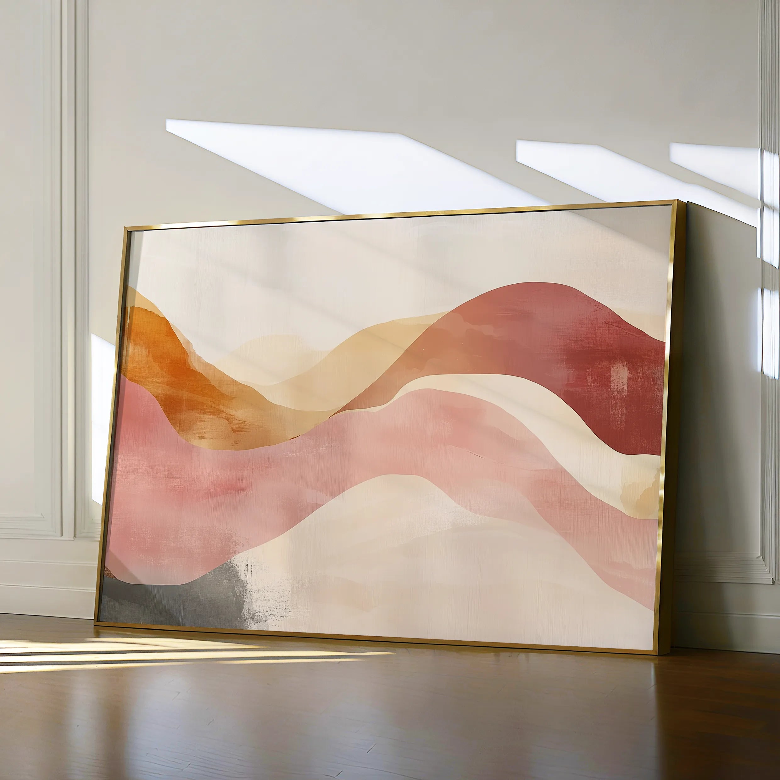 Boho 132 Canvas Art 60 x 40 cm / Black