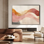 Boho 132 Canvas Art 60 x 40 cm / Black