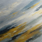 Abstract 1320 Canvas Art 60 x 60 cm / Black