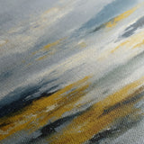 Abstract 1320 Canvas Art 60 x 60 cm / Black