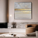 Abstract 1322 Canvas Art 60 x 60 cm / Black