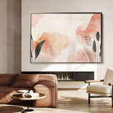 Boho 133 Canvas Art 60 x 40 cm / Black