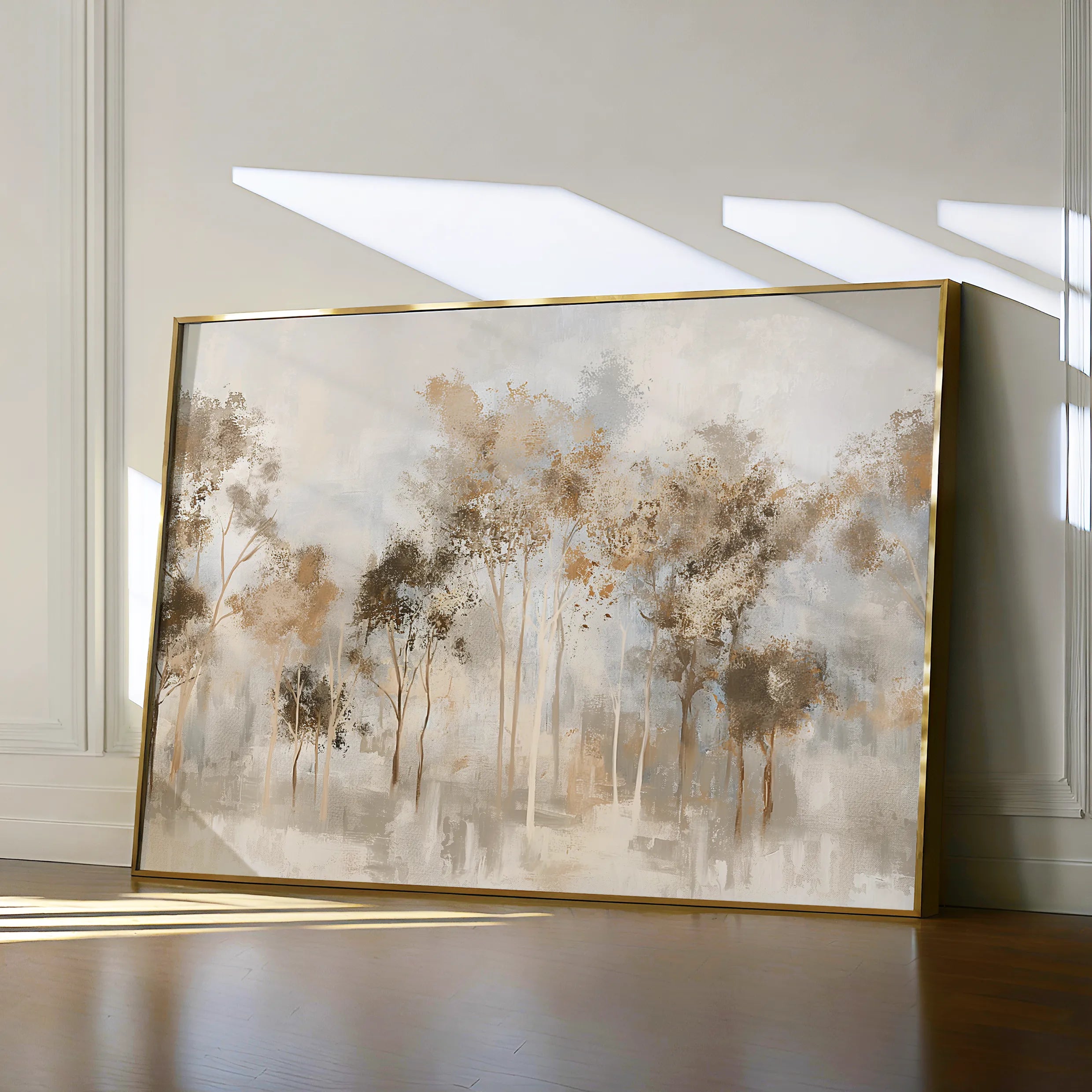 Floral 133 Canvas Art 60 x 40 cm / Black