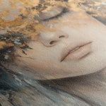 Portrait 133 Canvas Art 60 x 40 cm / Black
