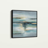 Abstract 1331 Canvas Art 60 x 60 cm / Black