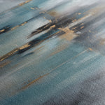 Abstract 1332 Canvas Art 60 x 60 cm / Black