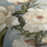 Floral 1333 Canvas Art 60 x 60 cm / Black