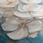 Floral 1334 Canvas Art 60 x 60 cm / Black