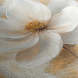 Floral 1336 Canvas Art 60 x 60 cm / Black