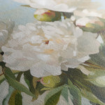 Floral 1339 Canvas Art 60 x 60 cm / Black