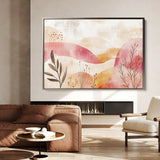 Boho 134 Canvas Art 60 x 40 cm / Black