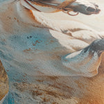 Horses 134 Canvas Art 60 x 40 cm / Black