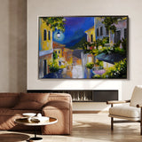 Landscape 134 Canvas Art 60 x 40 cm / Black