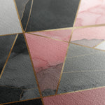 Abstract 1343 Canvas Art 60 x 60 cm / Black