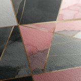 Abstract 1343 Canvas Art 60 x 60 cm / Black