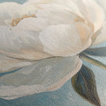 Floral 1343 Canvas Art 60 x 60 cm / Black