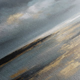 Abstract 1347 Canvas Art 60 x 60 cm / Black