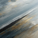 Abstract 1348 Canvas Art 60 x 60 cm / Black