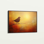 Animals 135 Canvas Art 60 x 40 cm / Black