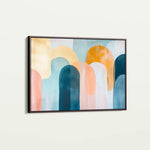 Boho 135 Canvas Art 60 x 40 cm / Black