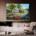 Landscape 135 Canvas Art 60 x 40 cm / Black