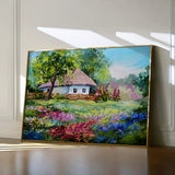 Landscape 135 Canvas Art 60 x 40 cm / Black