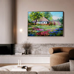 Landscape 135 Canvas Art 60 x 40 cm / Black