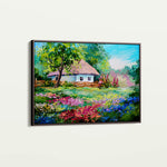 Landscape 135 Canvas Art 60 x 40 cm / Black