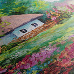 Landscape 135 Canvas Art 60 x 40 cm / Black