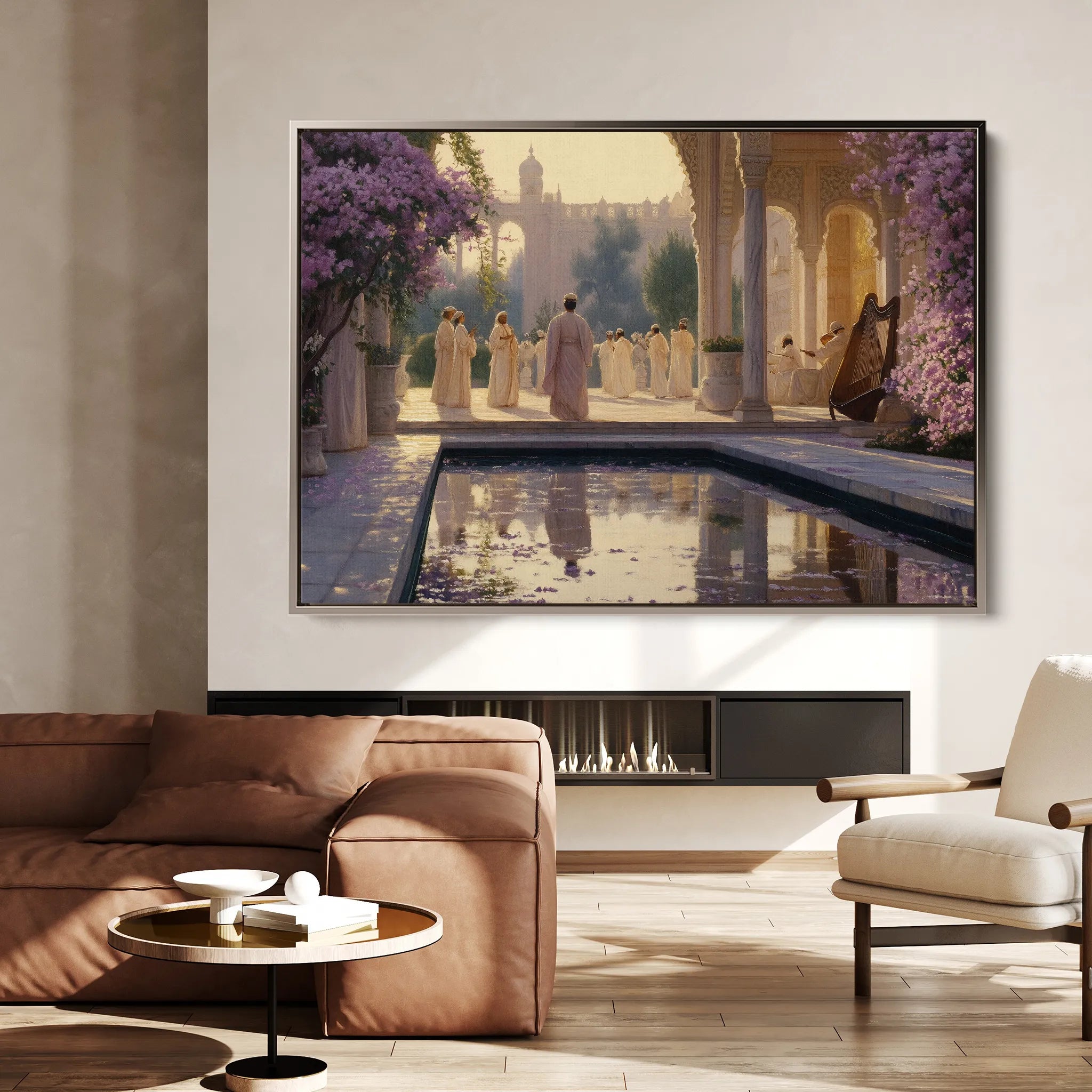 Orientalist 135 Canvas Art 60 x 40 cm / Black