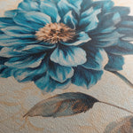 Floral 1350 Canvas Art 60 x 60 cm / Black