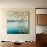 Abstract 1353 Canvas Art 60 x 60 cm / Black