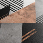 Abstract 1358 Canvas Art 60 x 60 cm / Black