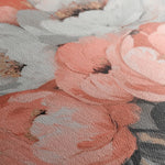 Floral 1359 Canvas Art 60 x 60 cm / Black