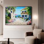 Landscape 136 Canvas Art 60 x 40 cm / Black