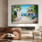 Landscape 136 Canvas Art 60 x 40 cm / Black