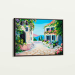 Landscape 136 Canvas Art 60 x 40 cm / Black