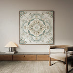 Abstract 1360 Canvas Art 60 x 60 cm / Black