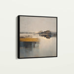 Abstract 1362 Canvas Art 60 x 60 cm / Black