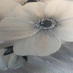 Floral 1362 Canvas Art 60 x 60 cm / Black