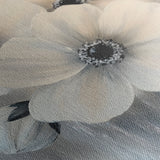 Floral 1362 Canvas Art 60 x 60 cm / Black